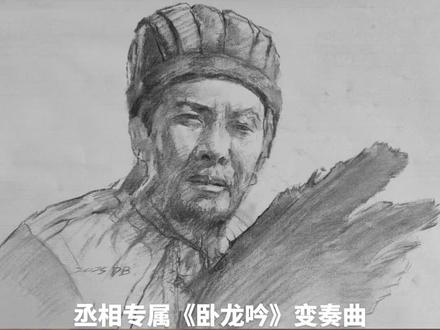 丞相!保重!
#三国演义#诸葛亮#画画#素描#大兵DB素描