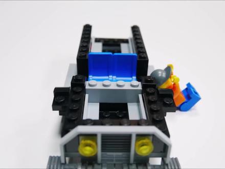 超级警车联盟 乐高积木拼装教学