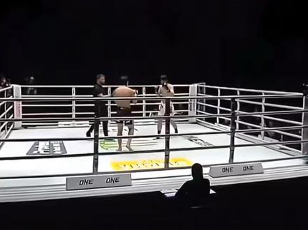 刘梦阳52秒KO达万猜#刘梦阳vs达万猜 #one冠军赛 #格斗 #搏击