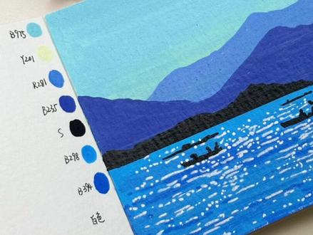 一分钟画湖光山海·教程附色号 #跟着抖音学画画 #零基础学画画 #丙烯马克笔 #画画 #画画教程
照片写生,素材来自:🍠小杨芋