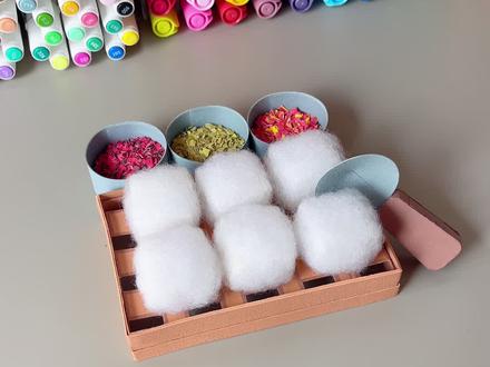 自制霉豆腐捏捏 #手工 #diy #捏捏