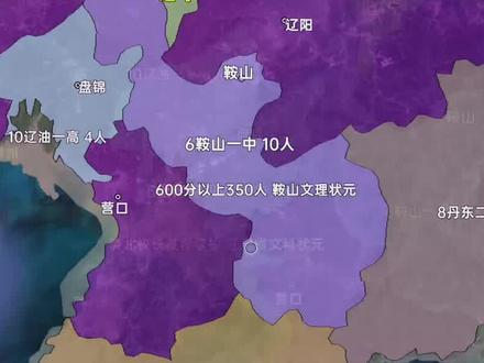 辽宁省清华北大录取人数最多的十大高中,都分布在哪些城市?2/2