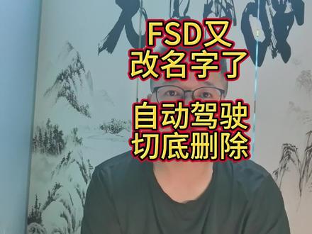 特斯拉FSD又又又又改名字了,自动驾驶彻底删除 #特斯拉FSD改名字 #阿奇说车