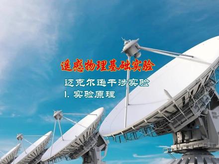 迈克尔逊干涉实验-1 实验原理#实验室日常 #科技改变生活