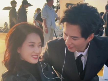 目睹这俩人的化学反应 #王皓祯 #郭宇欣 #流星 #拍摄花絮