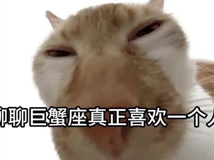 巨蟹座真的喜欢一个人是怎么样的 #巨蟹座 #巨蟹女