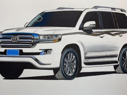 永远的经典兰德酷路泽,画的好看吗 #马克笔手绘 #兰德酷路泽 #越野车 #绘画开年 #请查收你的龙年第一张明信片