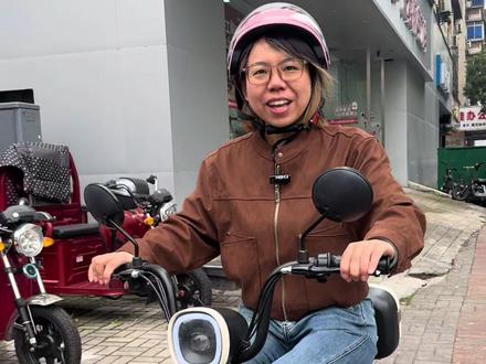 新手骑车保姆级教程#学车 #宜昌台铃电动车 #代步车