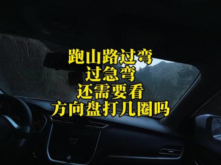 #山路驾驶技巧 很多新手跑山路十八弯 过一些急弯 打不好手中的方向盘 总觉得方向盘要打几圈回几圈看某些点位去跑山路,其实这样是不对的!我教你们正确操作方法,新手学起来!#驾驶技巧 #每天一个用车知识 #新手上路开车技巧 #盘山公路
