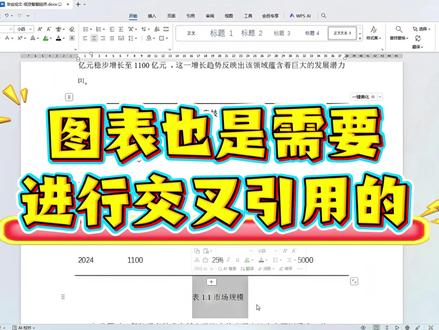 图表也是需要交叉引用的!!#交叉引用#论文#godxie论文#论文怎么写
