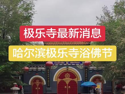 #哈尔滨#哈尔滨极乐寺庙会#浴佛节#豫见哈尔滨 #最新消息 视频有点长建议听完