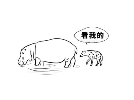 肛肠科主任多次偷袭河马!笑死了 哈哈 #搞笑#万万想不到 #看一遍笑一遍 #骚操作#动物成精了