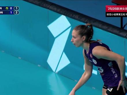 【欧冠】科内利亚诺3:0泽仁体育 第二局解说回放#女排 #朱婷 #排球 #排球比赛 #加比