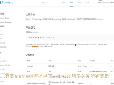 element提示组件message的二次封装,提示效果更好了#程序员 #前端 #干货 #教程 #创作灵感