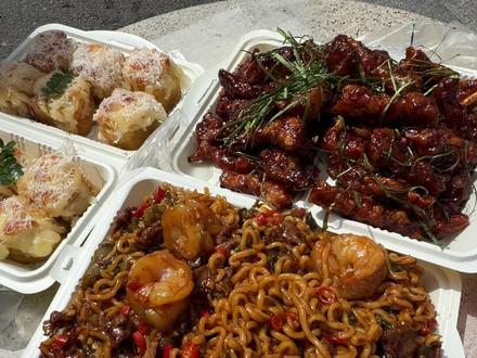 淄博巨无敌好吃的雪里蕻虾仁拌面!!!#淄博美食