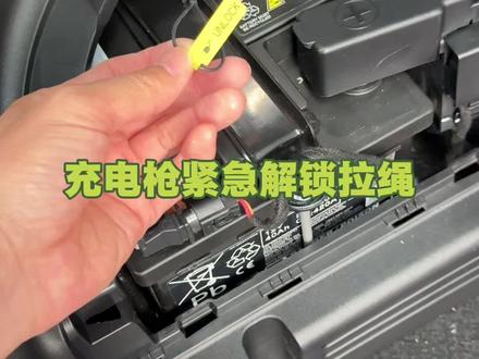 当你遇到充电枪拿不出来时,这个技巧一定要知道 #埃安i60 #用车知识 #充电枪紧急解锁 #冷知识又增加了