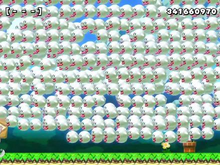 害羞幽灵大大大大量出现!马里奥制造2日常919期【BO叔】