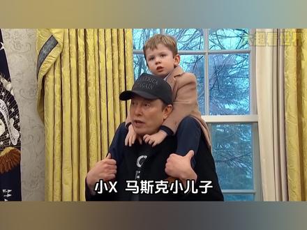 小X,马斯克小儿子 #马斯克 #儿子 #世界首富 #父亲 #人物