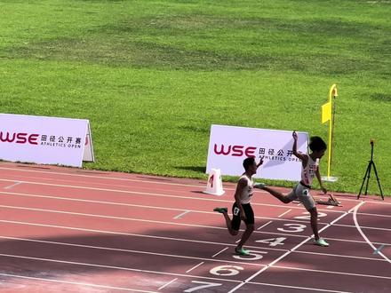 躲在后面瞬移你#wse田径公开赛 #国家一级运动员