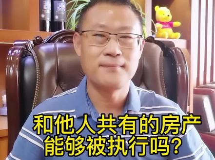和他人共有的房产,能够被执行吗?#房产 #共有 #执行