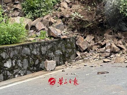 G530渔亭镇至黟县段实施临时交通管制#黟县 #交通管制