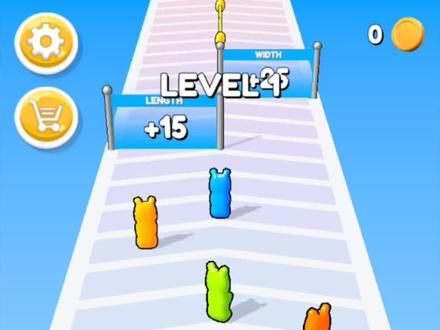 糖果蠕虫升级,我要吃掉各种糖果来升级我的糖果蠕虫