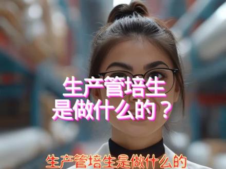 生产管培生是做什么?