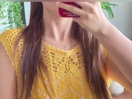 钩织教程来咯✨ 思来想去还是出了这件短袖的钩织教程,跟钩的打卡哇,给我动力#手工diy毛线编织 #超详细编织教程 #零基础也能玩转毛线