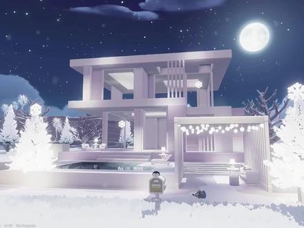 心动小镇新手建房教程‖冬日颂现代别墅教程 在下雪天很有氛围感的一套房子,当世界只有光影和白色构成,让回到自己家园的步伐也变得温柔,大概12-15地左右,仅房屋主体教程,其他部分可自由发挥,轻微难度bug,轻松get一套温馨简约的冬日房屋,如果你的冬日手册不知道如何使用,你会喜欢这一套小别墅。 #心动小镇 #心动小镇创作计划 #心动小镇冰雪季#心动小镇建房 #心动小镇建房教程