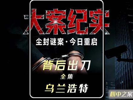 内蒙古乌兰浩特:背后出刀 #真实案例 #全国大案 #案件故事 #遵纪守法 #每天学点法律知识