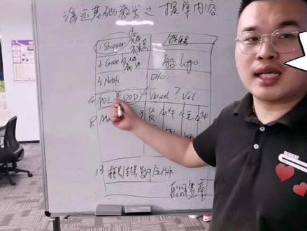 国际海运基础教学(二)提单内容#外贸 #货代 #国际贸易 #出口 #支持脑艺人