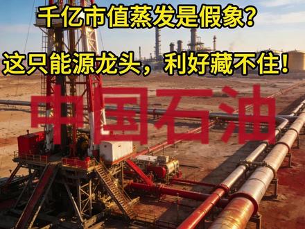 千亿市值蒸发是假象?这只能源龙头,利好藏不住!中国石油 #中国石油 #洲际油气 #股票知识 #理财有风险投资要谨慎