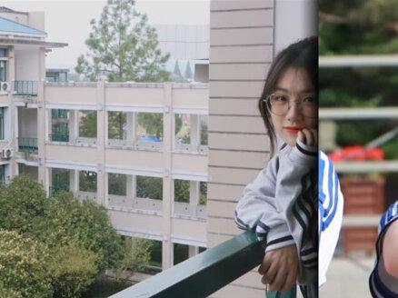 一点点马尾合集#校服 #高三 #萧山二中