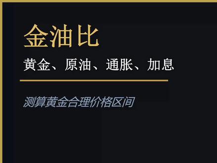 黄金原油比50,历史预警! 美联储加息预期+原油走强,黄金大跌。#黄金 #油价 #财经 #金融 #投资