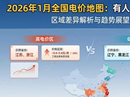 23省电价下调,全国各省发布26年1月代理购电价格,电价普降,前几天颁布取消峰谷分时电价谁说的要涨价来着?#电价改革 #电价 #电价调整
