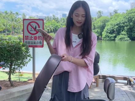 可以语音操控打开坐桶的电动车,超酷的有没有#海南雅迪电动车