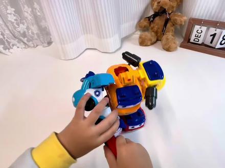 百变校巴来啦 快上车#拼装玩具 #玩具 #益智玩具 #宝宝最爱 #男孩玩具