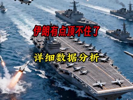 伊朗有点顶不住了,详细数据分析! #热点 #军事 #伊朗