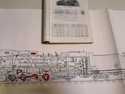 感谢@海宝贝贝 赠送的手绘建设型蒸汽机车平面图,喜欢画火车的朋友可以关注一下他#火车 #火车迷 #铁路 #铁路摄影 #交通强国铁路先行 #铁路人 #铁道员带你看火车 #设计手绘 #手绘 #美术 #画画 #拍火车 #抖音小助手 #抖音热门