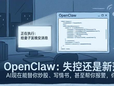 OpenClaw: 失控还是新范式? 起先叫Clawdbot,后来改成 Moltbot,现在又换成 OpenClaw。
大厂反应也快。1月28日,腾讯云和阿里云几乎同时宣布上线 OpenClaw 的云端极简部署与配套服务,卖点很一致:一键安装。那么OpenClaw是下一个AGI么? #OpenClaw