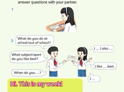 小学四年级英语(上册)译林版教材第41页内容讲解