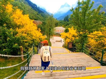 夏天的浪漫从漫山花溪谷开始#旅行大玩家 #旅行推荐官 #亲子游玩好去处 #漫山花溪谷#邢台周边游