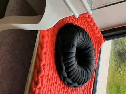 地毯垫子教程 爱上慢生活#爱手工爱生活 #毛线编织