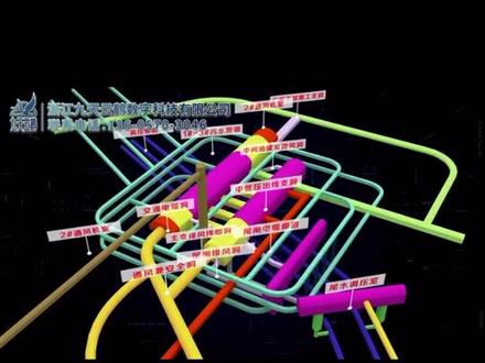 【动画】竖井标准化施工三维仿真动画