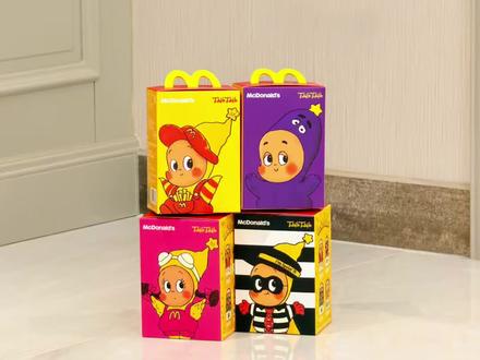 星星人 x 麦当劳联名玩具开箱 #星星人 #popmart #麦当劳 #麦当劳新品 #520