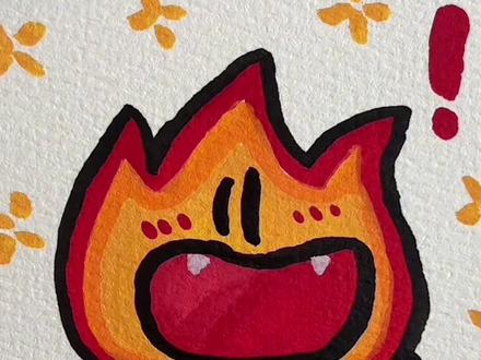 挑战画100个小可爱|第5天|小炭火 #儿童简笔画教程 #创作者中心 #创作灵感 #画画 #一学就会系列