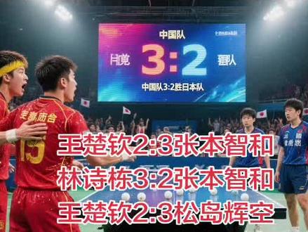 美媒预测伦敦世乒赛男团决赛中国队3:2战胜日本夺冠,#伦敦世乒赛男团决赛#伦敦世乒赛#日本队#中国队#男团决赛