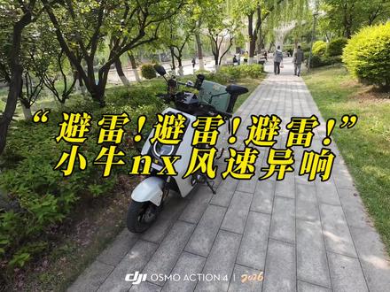 小牛nx风速“异响”!!!#小牛电动 #搞笑