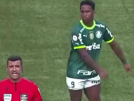 皇马明日之星恩德里克11粒巴甲联赛进球全记录,助帕尔梅拉斯夺冠 #皇马天才前锋恩德里克 #11粒巴甲进球全回顾