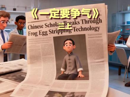 《一定要争气》三年级语文上册课文朗读#小学语文#三年级课文#童第周#亲子学习#精品课